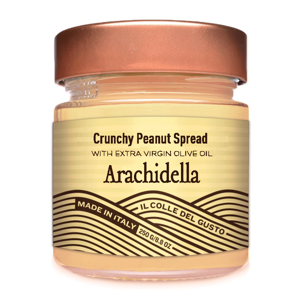 Jar of Crunchy Peanut Spread