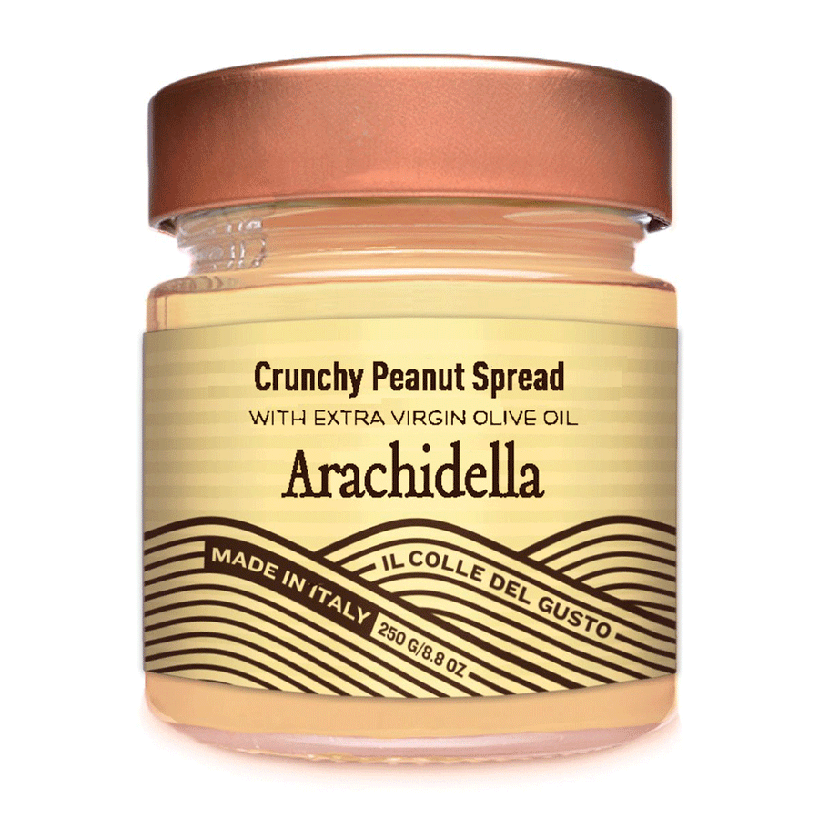 Jar of Crunchy Peanut Spread