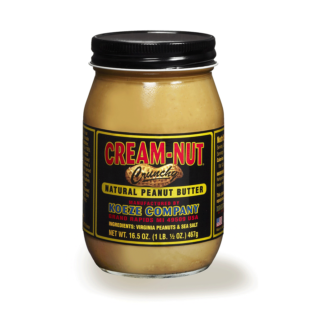 Koeze Cream-Nut Natural Crunchy Peanut Butter