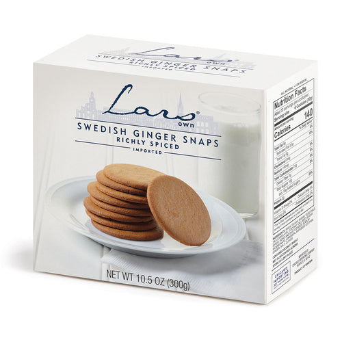 Box of Lars Own Swedish Ginger Snaps