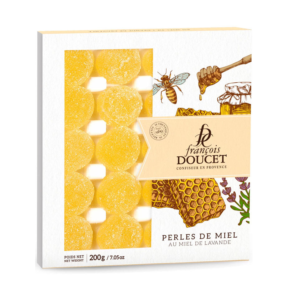 F. Doucet lavender honey square gift box