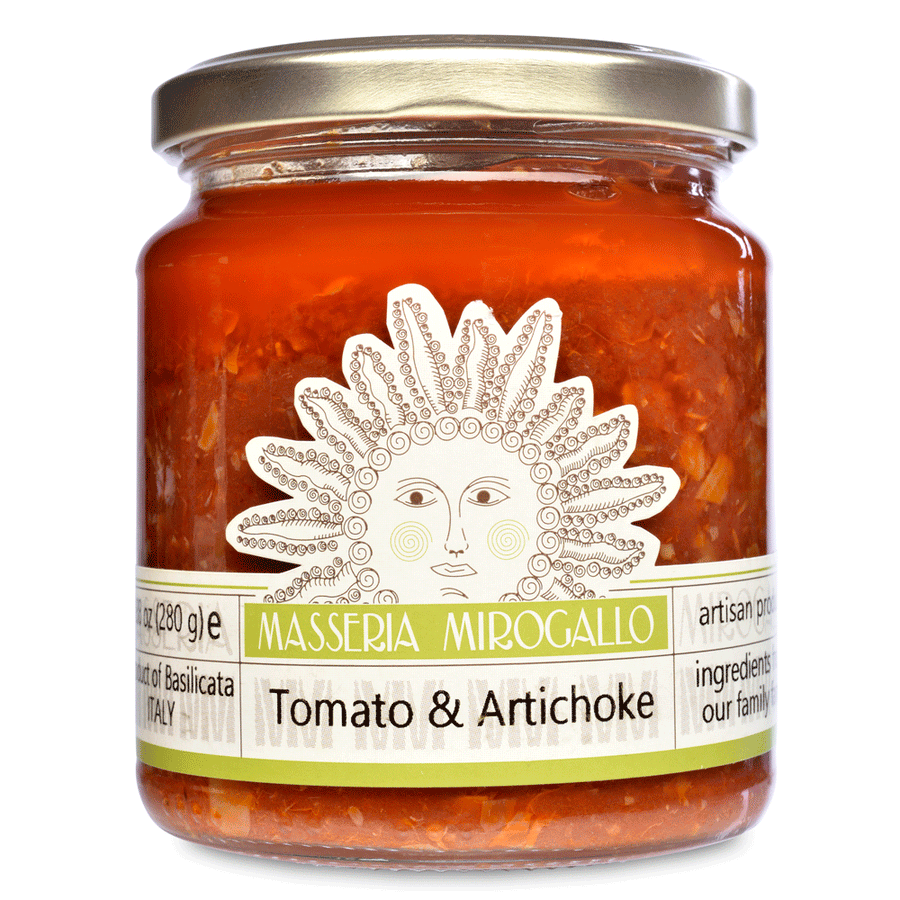 Jar of Tomato & Artichoke sauce