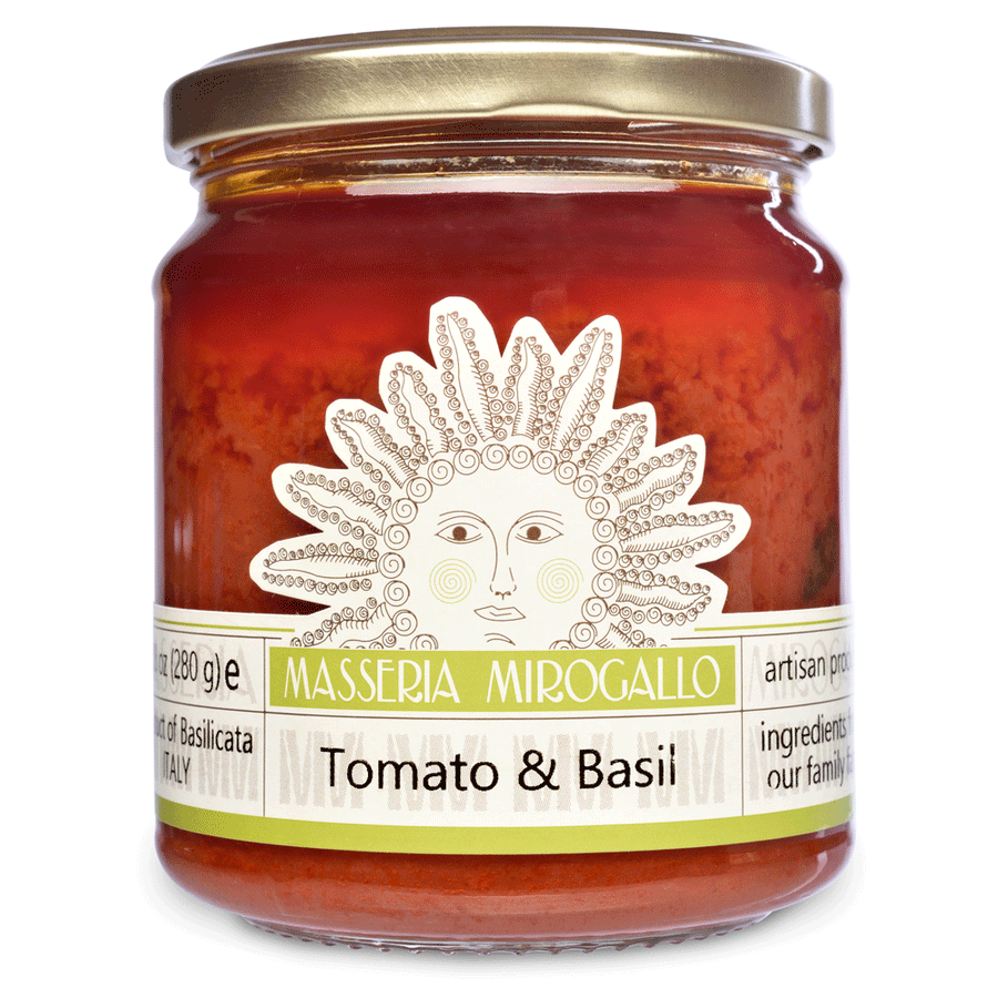 Jar of Tomato & Basil sauce