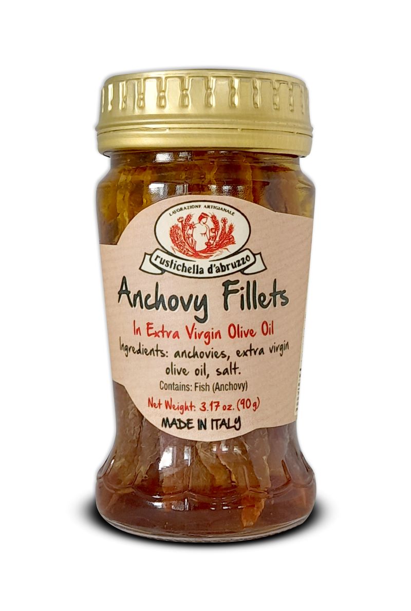 Rustichella d'Abruzzo Anchovy Fillets in Extra Virgin Olive Oil