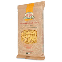 Egg Garganelli Pasta from Rustichella d'Abruzzo in brown packaging