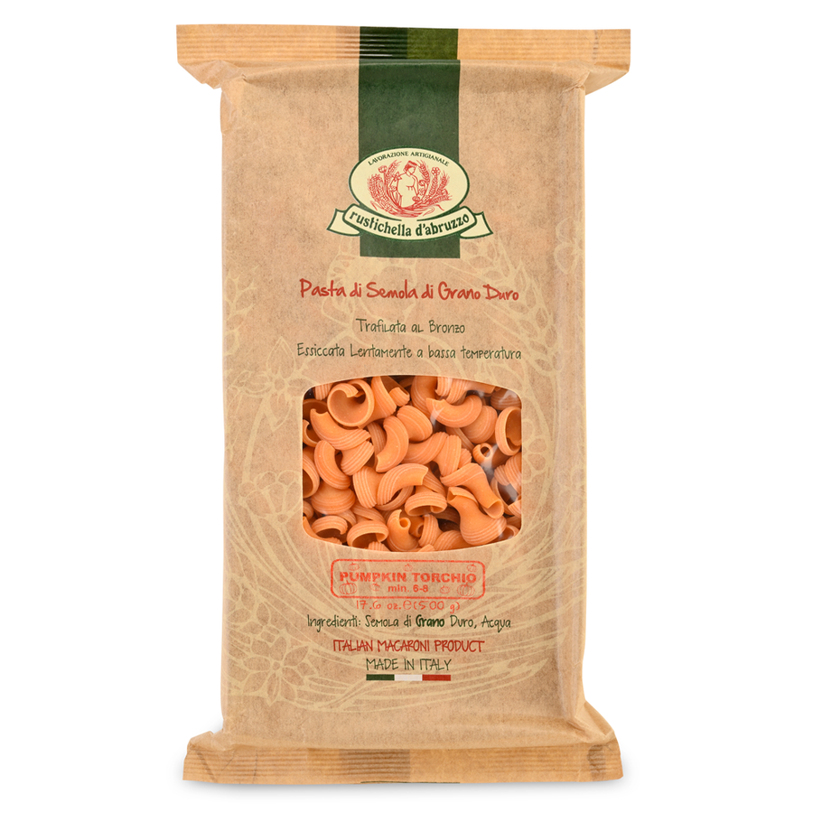 Pumpkin Torchio Pasta from Rustichella d'Abruzzo