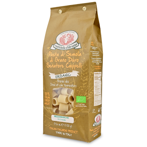 Organic Senatore Cappelli Mezzemaniche Pasta by Rustichella d'Abruzzo