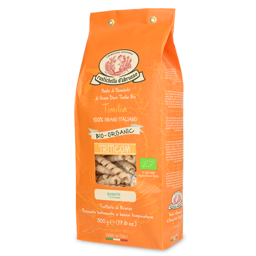 Organic Timilia Busiate Pasta by Rustichella d'Abruzzo 