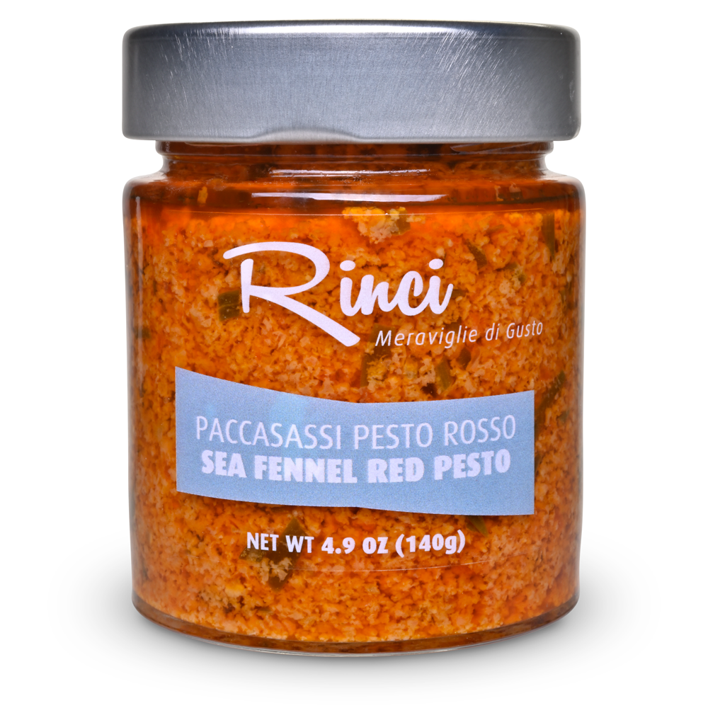 Rinci sea fennel red pesto jar