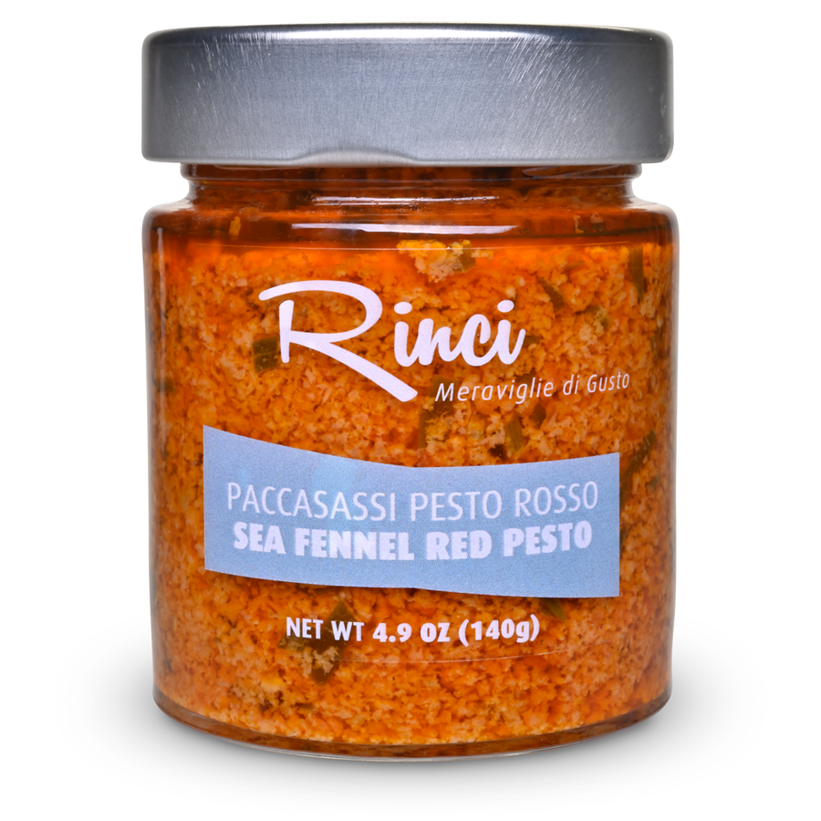 Rinci sea fennel red pesto jar
