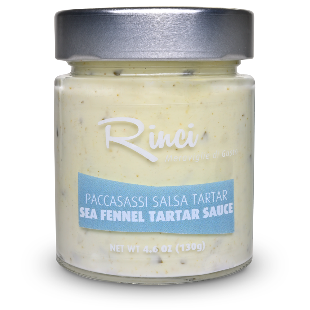 Rinci sea fennel tartar sauce jar