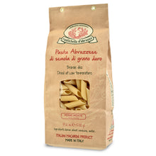 Penne Rigate package with brand logo on a white background