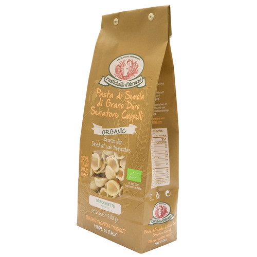Organic Senatore Capelli Orecchiette Pasta by Rustichella d'Abruzzo