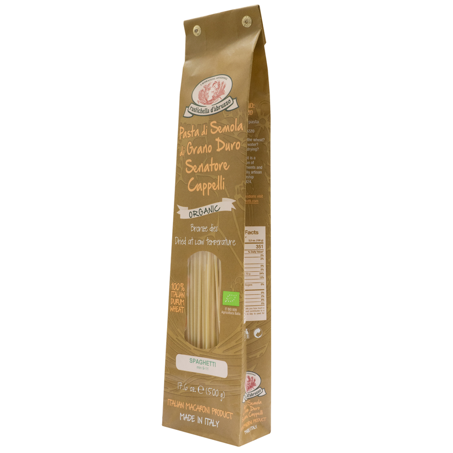 Organic Senatore Cappelli Spaghetti by Rustichella d'Abruzzo