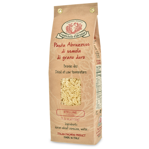 Stelline (little stars) Pasta from Rustichella d'Abruzzo