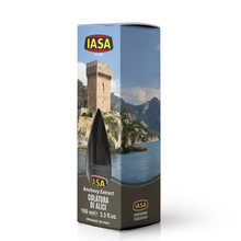 IASA product packaging with scenic design on a white background