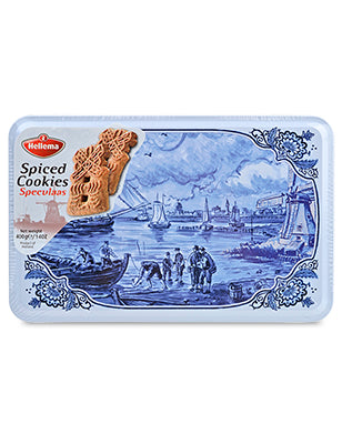 Speculaas Cookies in a Gift Tin from Hellema