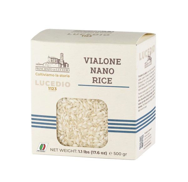 Vialone Nano Rice from Principato di Lucedio