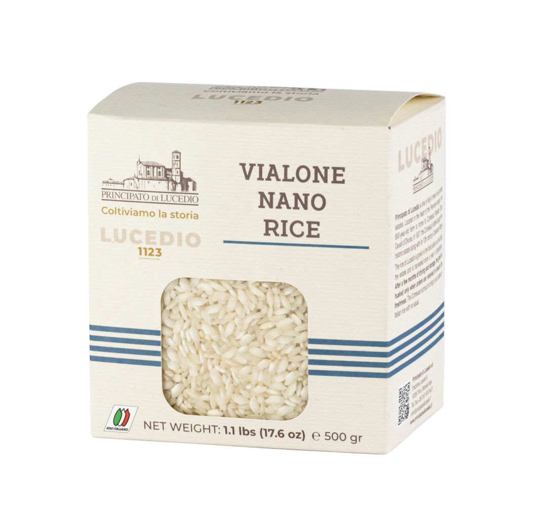 Vialone Nano Rice from Principato di Lucedio