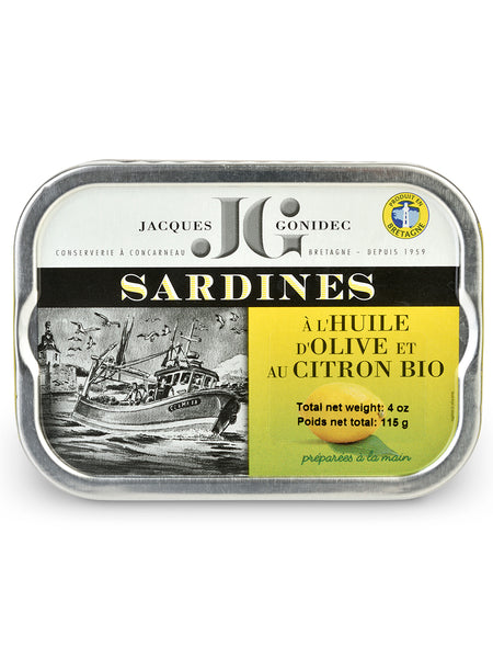 Sardines with Lemon from Les Mouettes d'Arvor