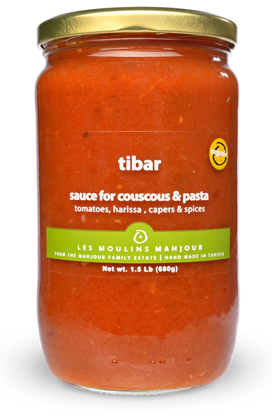 Organic Tibar Sauce from Moulin Mahjoub