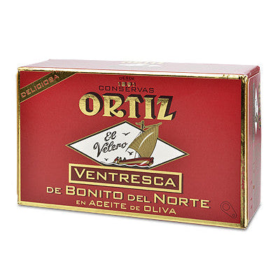 Box of Conservas Ortiz Ventresca de Bonito del Norte