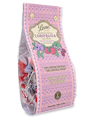 Bag of Wild Berry Cubifrutta from Pastiglie Leone