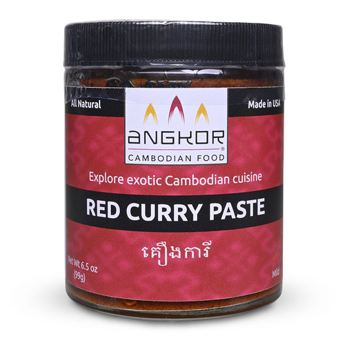 Jar of Angkor Cambodian Food Red Curry Paste
