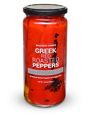 Greek Roasted Red Peppers from Hellenic Farms