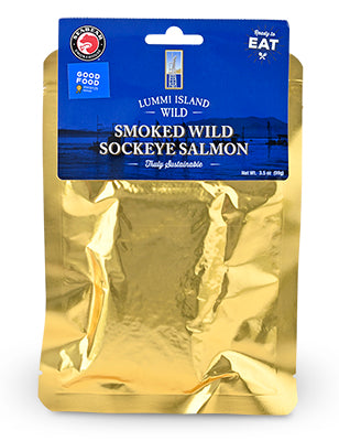 Smoked Wild Sockeye Salmon from Lummi Island Wild
