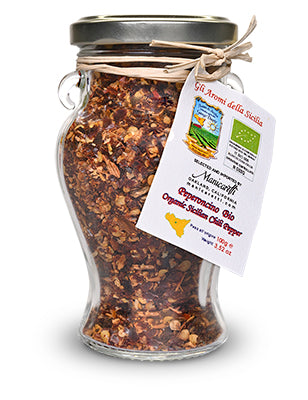 Crushed Organic Sicilian Red Chili Peppers from Gangi Dante