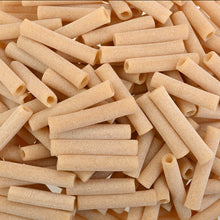 Close up Organic Timilia Ziti Pasta by Rustichella d'Abruzzo