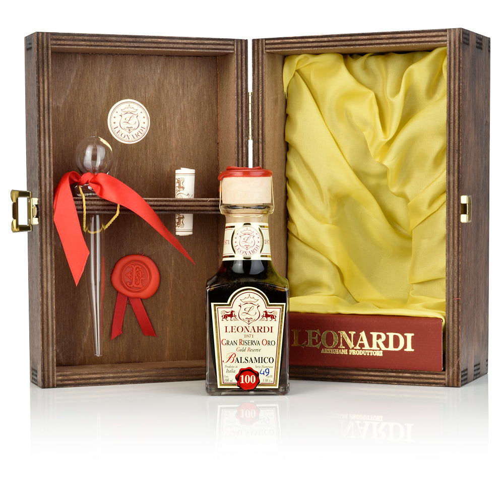 Riserva Oro 100 Year Balsamic Condiment from Acetaia Leonardi – Market Hall Foods