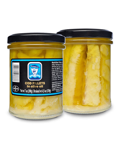 Bacalaos Alkorta Cod Fillets in Olive Oil