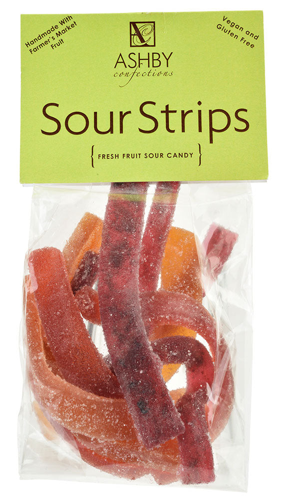 Sour Fruit Strips from Ashby Confections