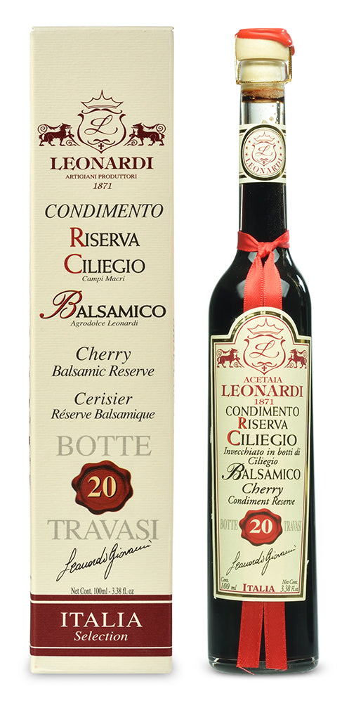 Acetaia Leonardi Cherry Wood Balsamic Condiment – Market Hall Foods