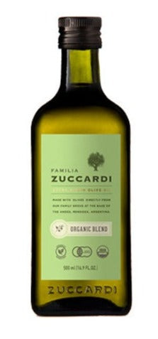 Bottle of Zuccardi Organic Blend extra virgin olive oil