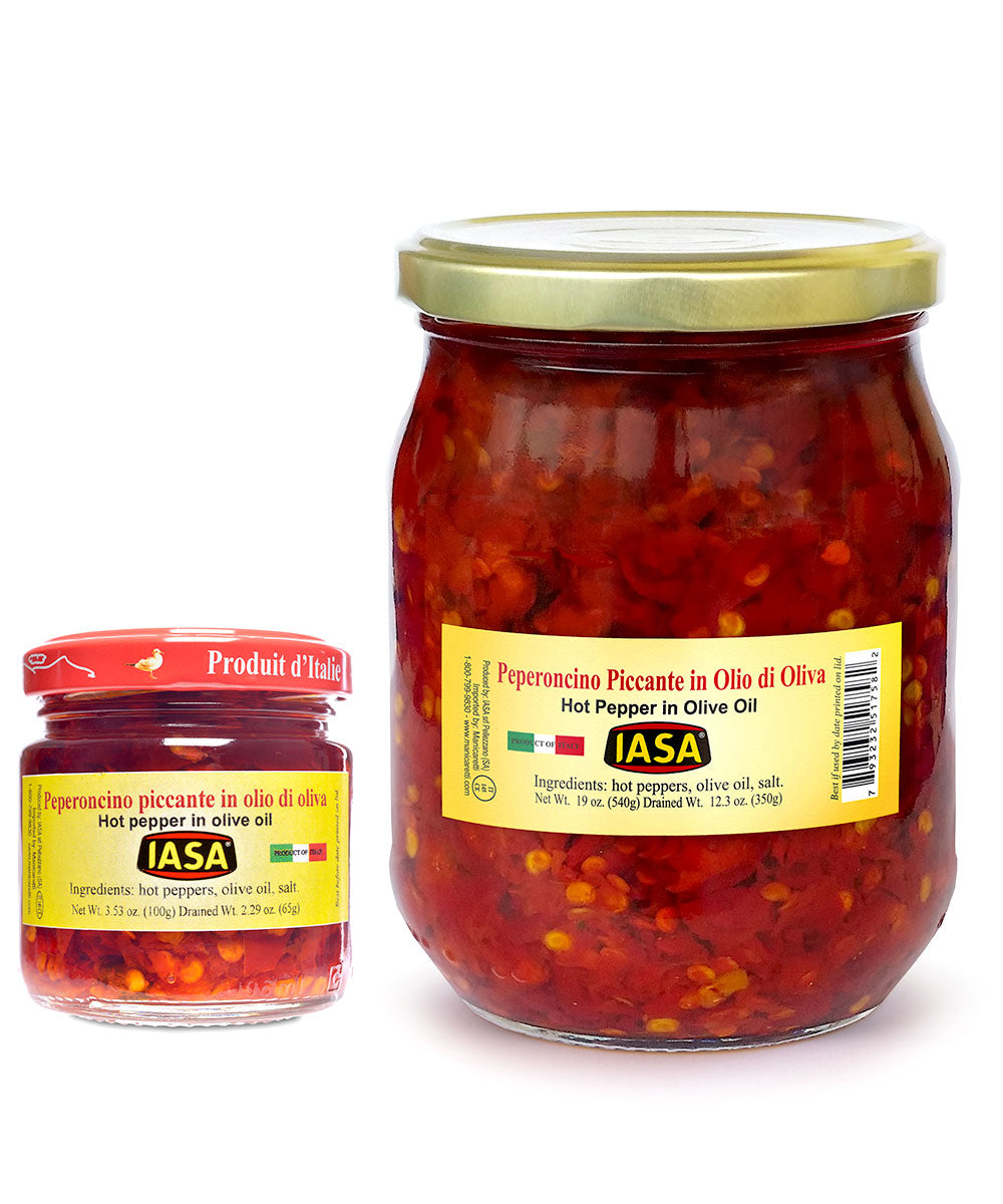 Hot Pepper in Olive Oil from IASA