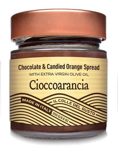 Chocolate Orange Spread with Extra Virgin Olive Oil - Cioccoarancia