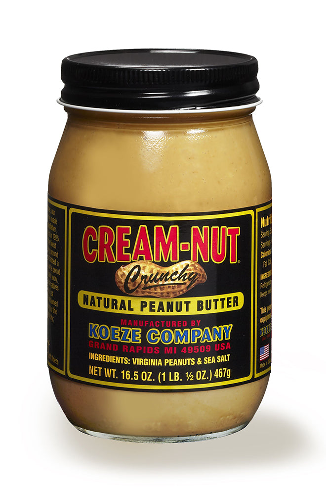 Koeze Cream-Nut Natural Crunchy Peanut Butter