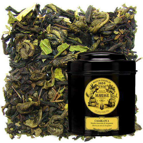Casablanca Tea Green/Black Tea Blend by Mariage Frères (loose leaf)