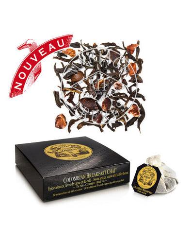 Mariage Freres - ROUGE BOURBON® - Box of 30 muslin tea sachets