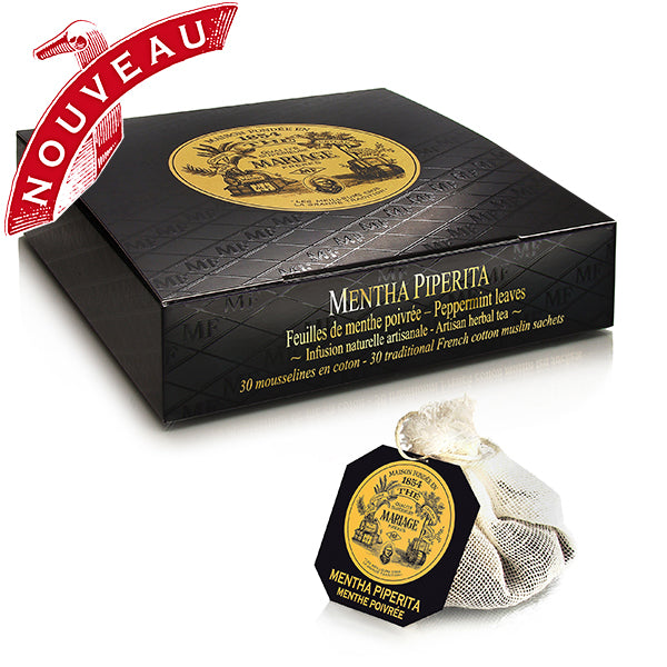 Peppermint Tea by Mariage Frères - Box of 30 tea bags