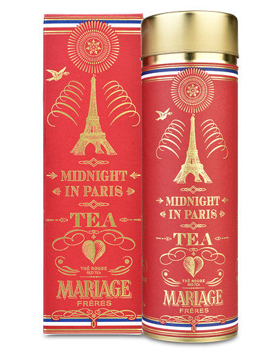 Midnight in Paris Tea from Mariage Frères (Rooibos/Red tea)