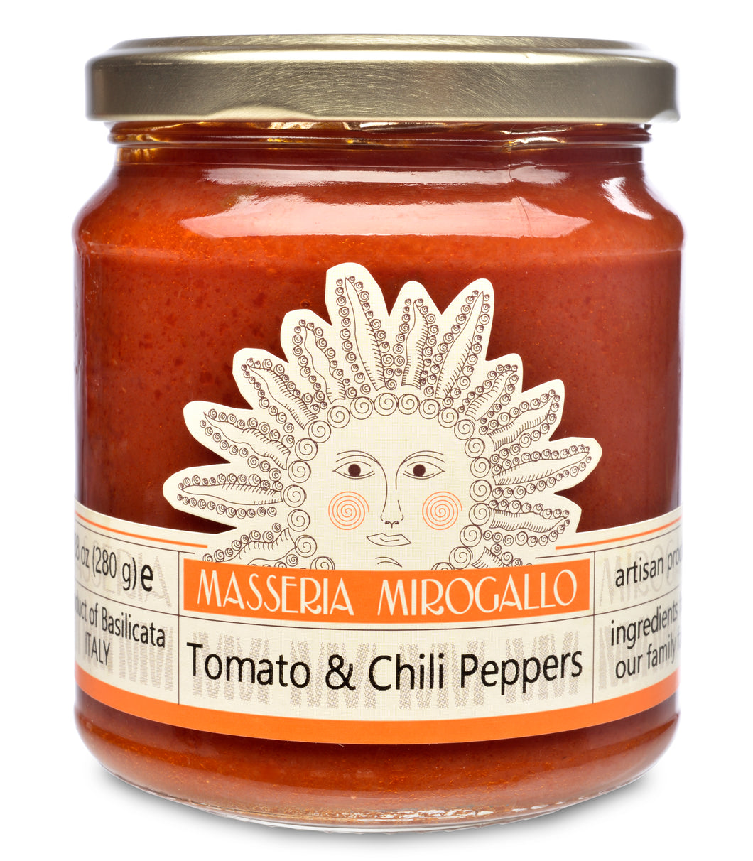Spicy Tomato Sauce with Chili Peppers from Masseria Mirogallo