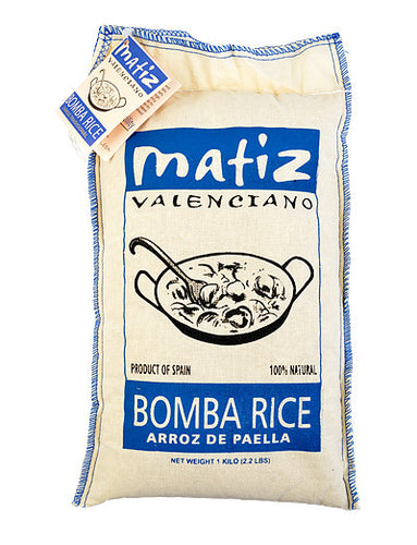 Bomba Paella Rice from Matiz Valenciano