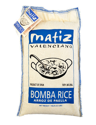 Bomba Paella Rice from Matiz Valenciano