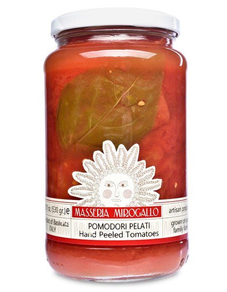 Masseria Mirogallo Pomodori Pelati, Hand Peeled Tomatoes