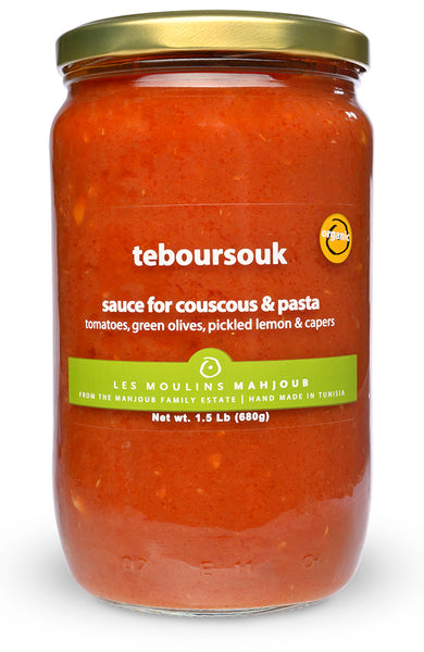 Organic Teboursouk Sauce from Moulin Mahjoub