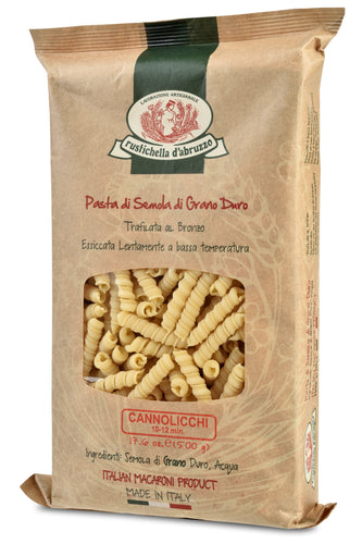 Cannolicchi Pasta from Rustichella d'Abruzzo